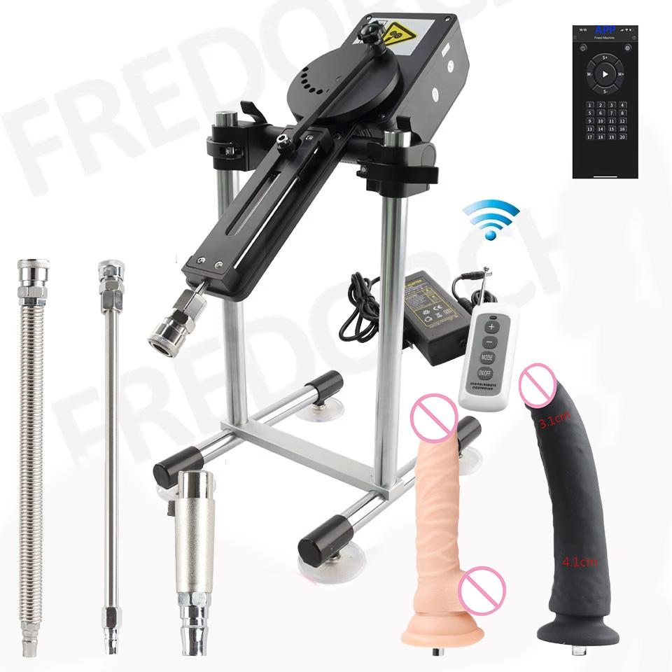 Automatic Sex Machine Thrusting Machine with Dildos Remote/APP Control for Couple 70W Powerful Love Machine Special Function