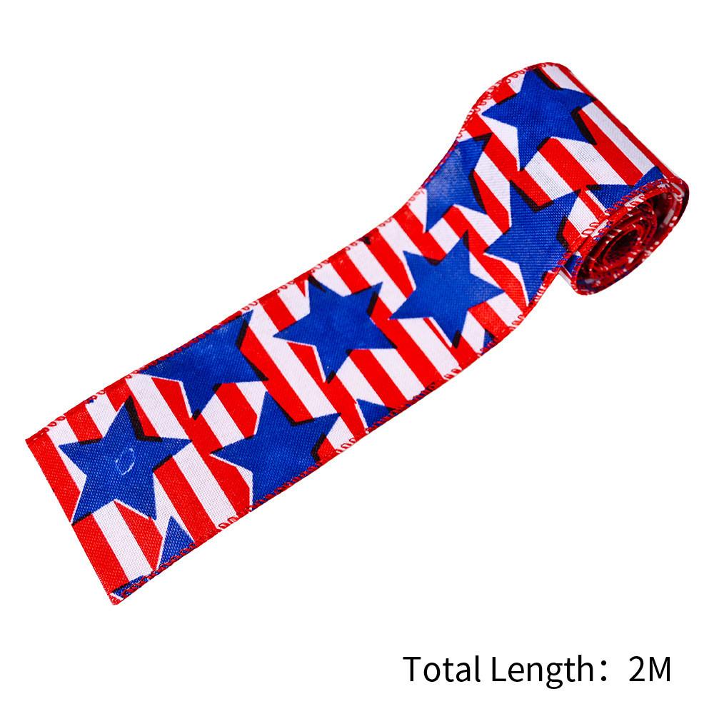 

Метр Многоцветная 2 День Независимости Льняная Лента Для Праздника И Домашнего Использования Independence Day Large Star