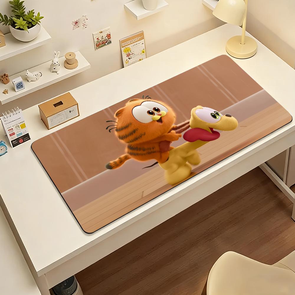 Cartoon G-Garfield-C Mouse Pad Computer Laptop Rubber Non-slip Mouse Mat Mousepad Gamers Decoracion Desk Mat