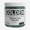 Golden : Heavy Body Acrylic Paint : 236ml Chrome Oxide Green Dark Iii New