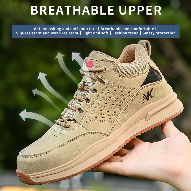 Męskie buty ochronne Buty robocze Niezniszczalne buty robocze Zimowe buty Męskie buty ze stalowym noskiem buty robocze z ochroną