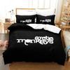 3D Printed Arctic Monkeys Music Band Bedding Set Duvet Cover Bed Set Quilt Cover Pillowcase Comforter King Queen Size Boys Adult