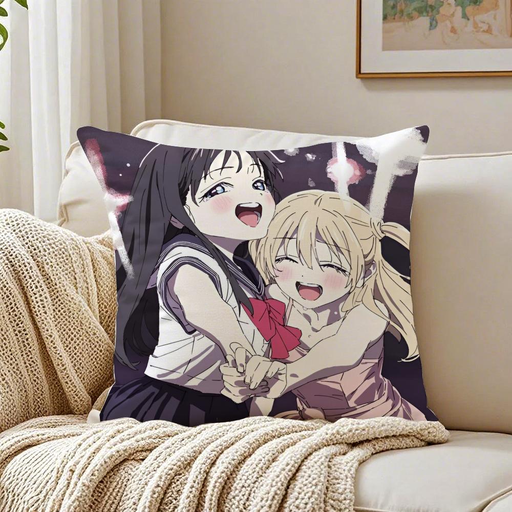 Cute Japanese Anime TTomorrows Sailor Suit Cushion Cover Pillowcase Antidustmite living Room Sofa Decor Cushion Room