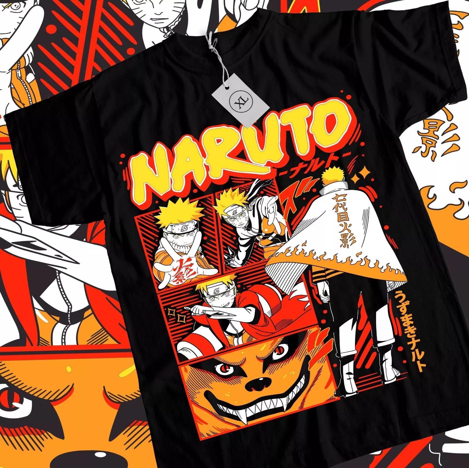 

Naruto Shippuden T-Shirt Itachi Uchiha Japanese Anime Manga Style Shirt All Size S
