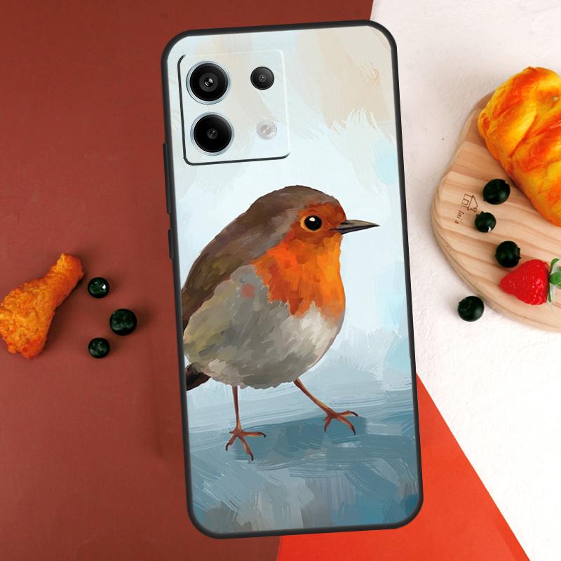 Chubby Bird Case For Xiaomi Redmi Note 14 9 10 11 12 13 Pro 9S 10S 11S 12S Redmi 13C 10C 12C 14C Coque