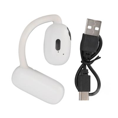 Open Sport Earphones V21 Fast Charging Stereo Sound Small TPU Bluetooth Ear Buds for Android White