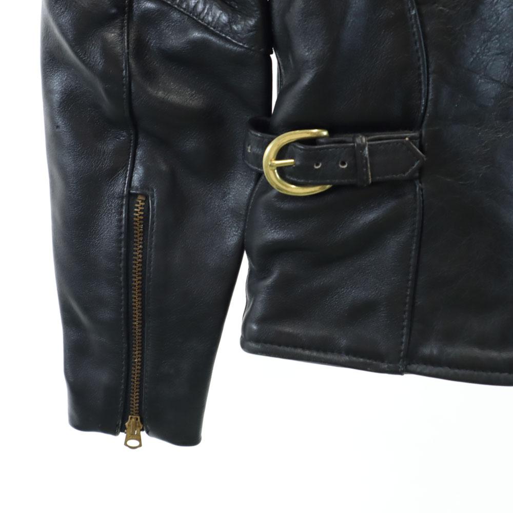 VANSON Made in USA leather Single riders jacket 34 Leather liner included Men's Used