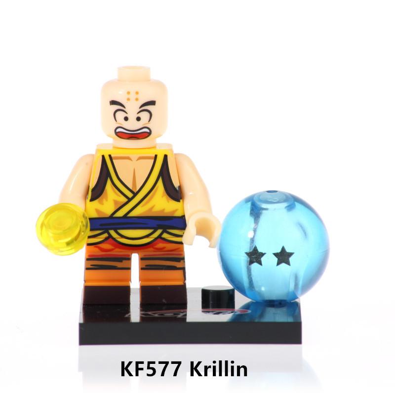 Dragon Ball Doll Building Block Villain Small Particle Splicing Doll Single Toy Bag