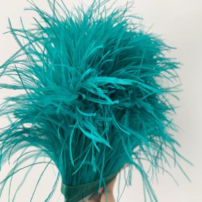 1 Meter Natural Ostrich Feather Trims Ribbon 6-15 Cm for Skirt DIY Clothing Black White Ostrich Feathers Wedding Decoration