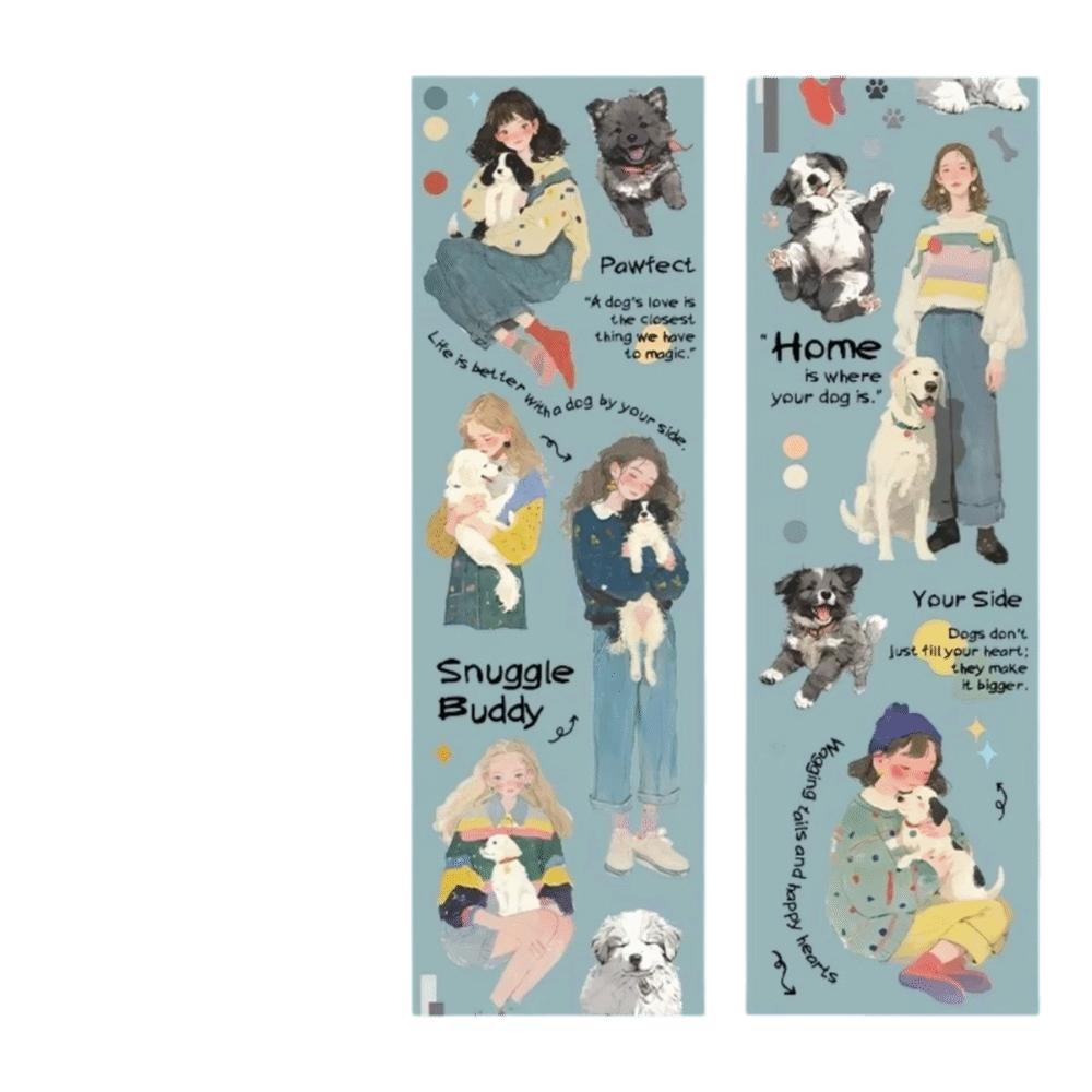 

55mm * 2m/roll Decorative Adhesive Tapes Adhesive Tape DIY Paper Stickers Junk Journal Stickers A