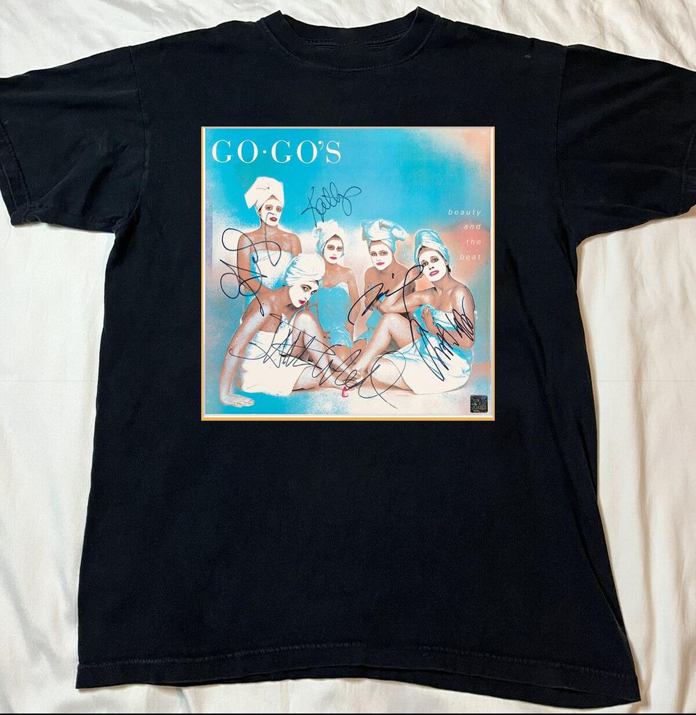 The Go-Gos - Beauty and the Beat Black Cotton Shirt S-5XL CL430