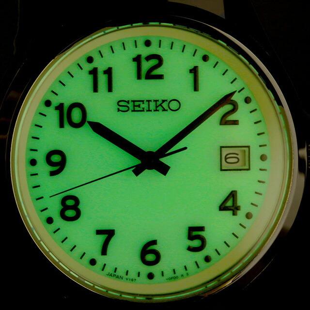SEIKO Selection Arabic S Series Solar Watch Brand Name Easy to Read Large Numbers Only SELECTION SBPX157