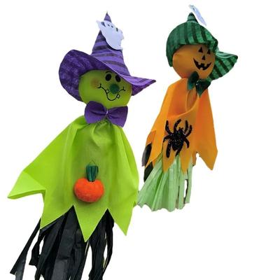 Halloween Ghost Doll Pendant,Halloween Home Haunted House Kindergarten Hanging Decorations Props
