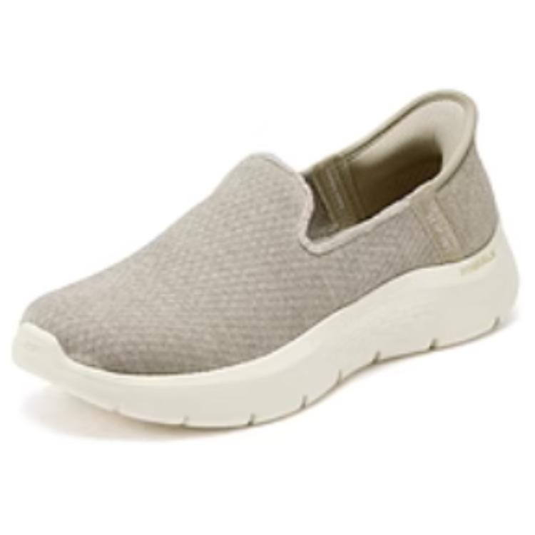 Skechers WOMEN'S GO WALK Breathable And Resilient Low-Top Casual Shoes Women's Taupe
