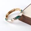 Retro Alloy Enamel Colorful Non-fading Drip Oil Bracelet - Light Luxury High-End Feel
