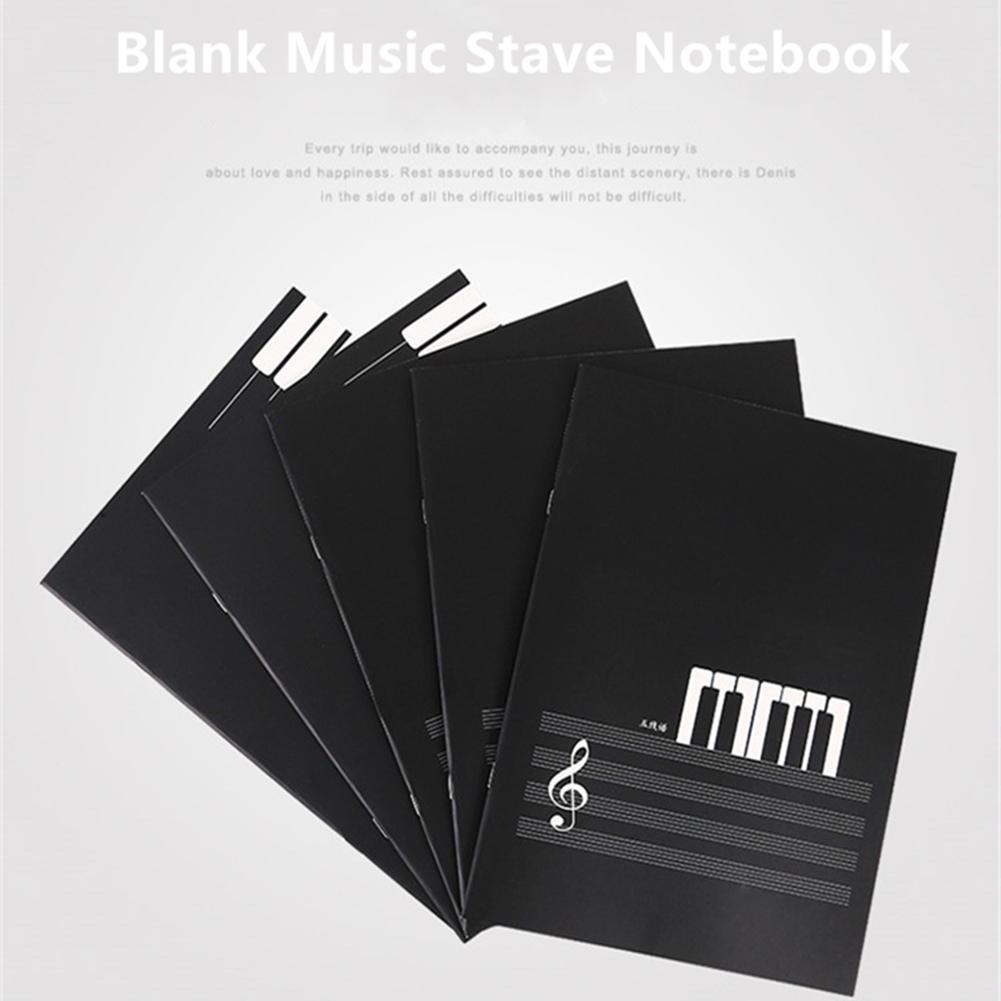 Music Notebook Blank Music Notebook Music Notebook Piano Blank Music Stave Staff 16 Sheets Accessories Blank Book