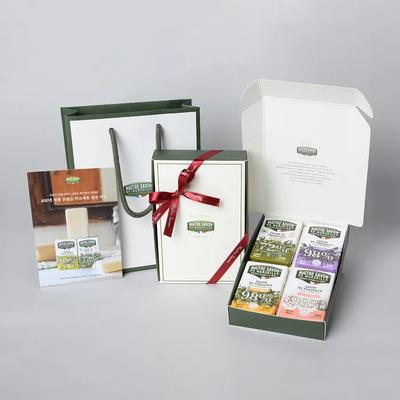 Mattersabong France Marseille Provence Soap 4-piece Set (Original Soap Bar 100g + Provence Soap Bar 100gx3)