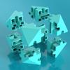 3D Intelligence Magic Cube Puzzle Blok Puzzle Znížený tlak Hračka Darček Cezhraničné Výbušné deti Farebná kocka
