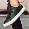 Summer new youth leather comfortable business casual board shoes