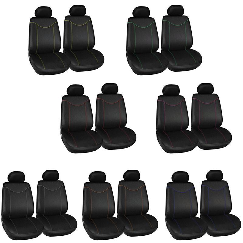 Auto Covers Seat For Car Sedan Truck Van Universal Seat Covers 7 Colors