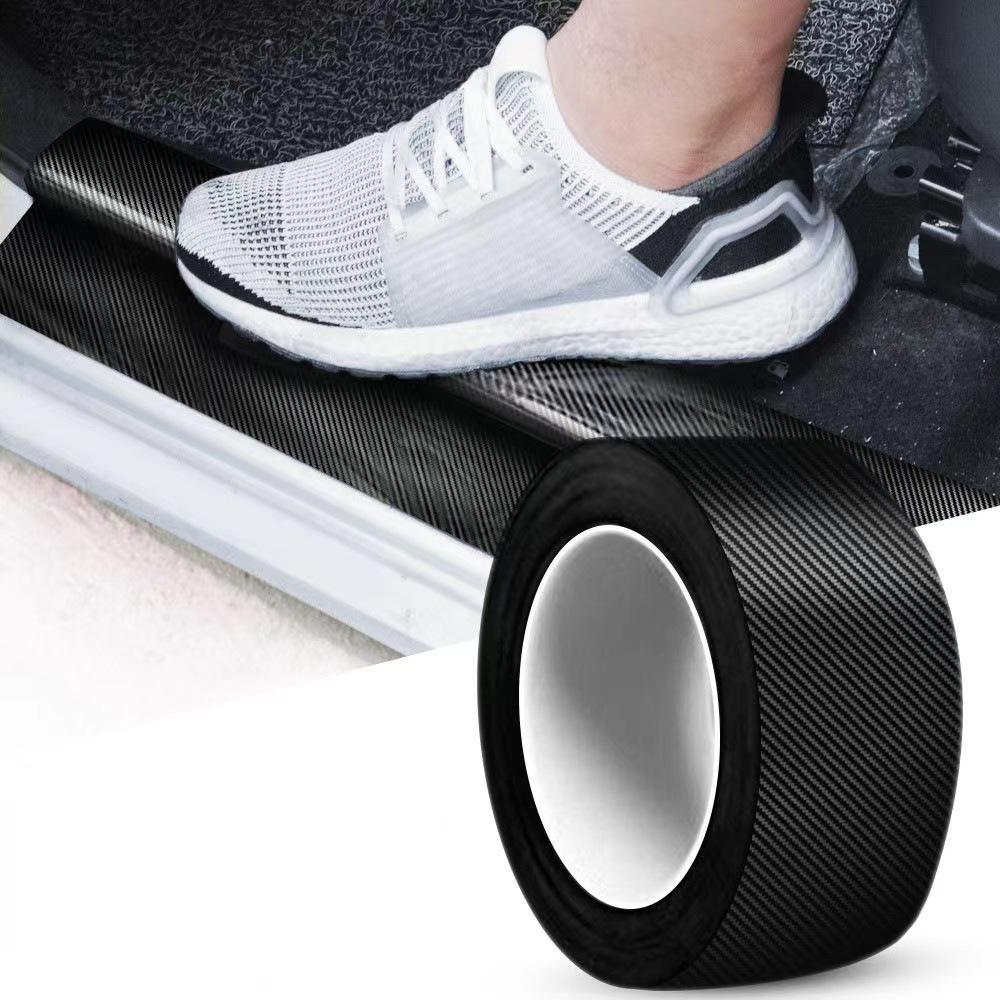 

5D Наклейка-захисник порогів дверей та багажника автомобіля з вуглецевого волокна - Захист від подряпин, ударів ногами, зіткнень 5cm x 3m