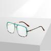 Trending Blue Light Blocking Gaming Glasses Matte Black Anti Ray Eyewear for Men Women Transparent Fashion
