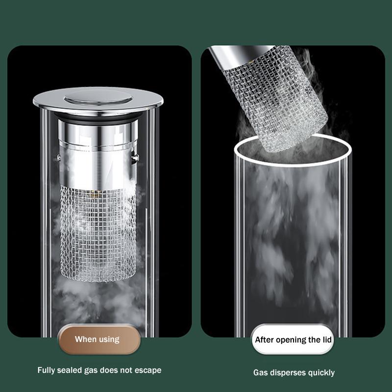 Umyvadlová zátka, proti zápachu, vyskakovací sáček, zátka do umyvadla, lapač vlasů, sítko do sprchy, nerezový filtr, sáček do umyvadla