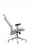 Furnitex ergonomic gray mesh office chair with height adjustment