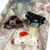 Marine Theme Hair Claw Hair Styling Accessory Acrylic Hair Clamp For Ponytail Updos Women Various Hairstyles