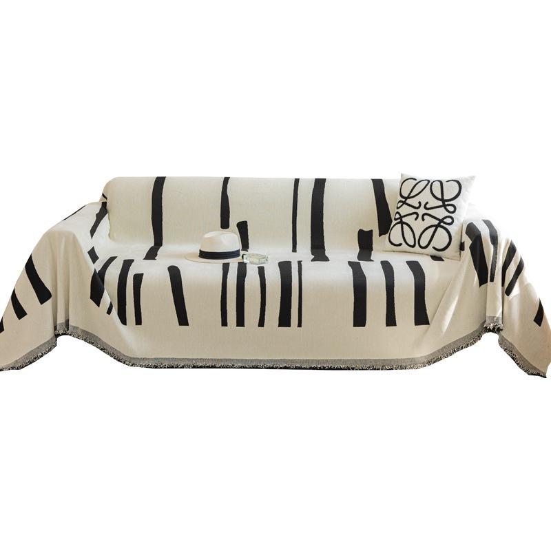 Chenille narzuta na sofę ręcznik materiałowy narzuta na sofę szalik All-inclusive uniwersalna narzuta na sofę pokrywa kurz cztery pory roku uniwersalna poduszka na sofę