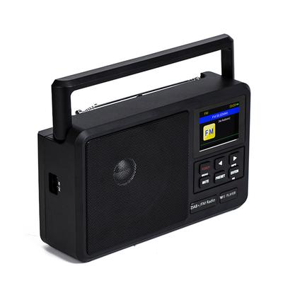 Tragbares DAB-FM-Radio mit Wecker, LCD-Display, Bluetooth-kompatibel 5.0, Digitalradio, DAB-FM-Audio-Player, Empfänger für USB TF