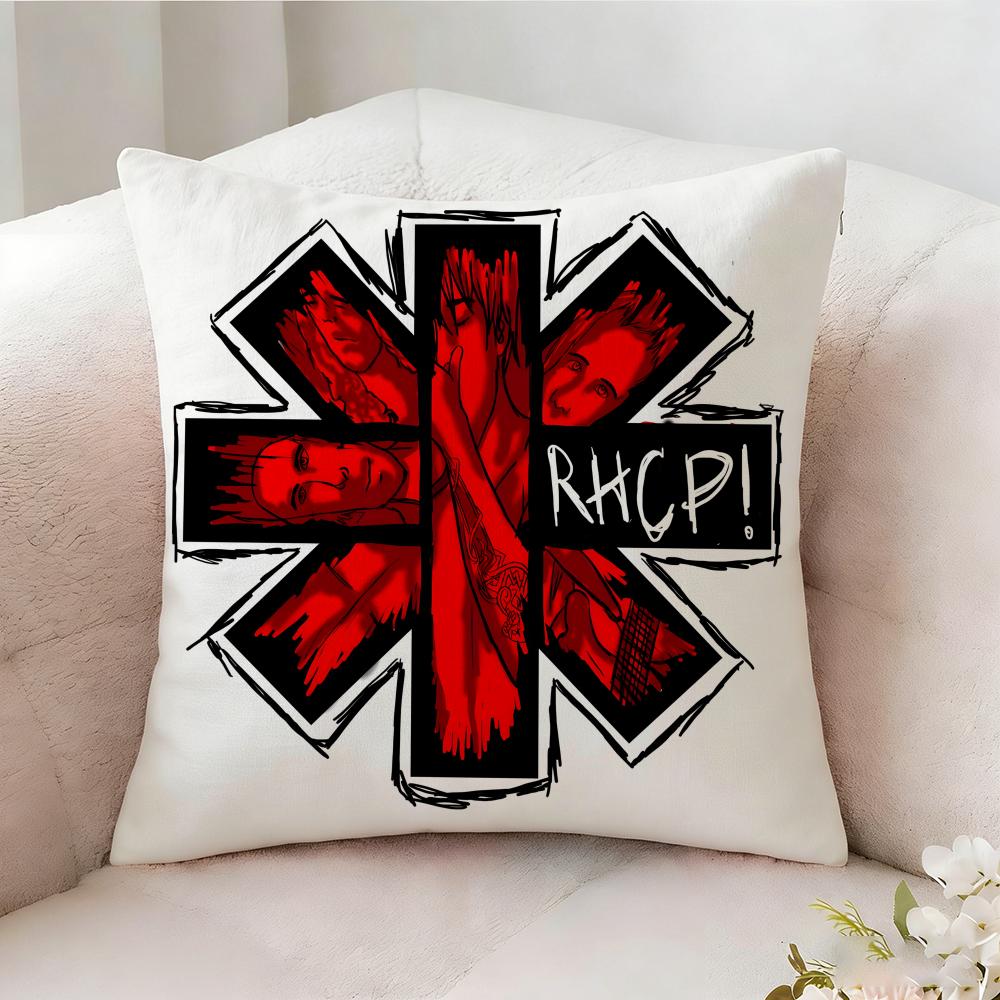 Red Hot Chili P-Peppers SINGER Pillow Case Pillowcase, Double-sided Printed, Sofa Cushion, Bedroom Headboard Pillow