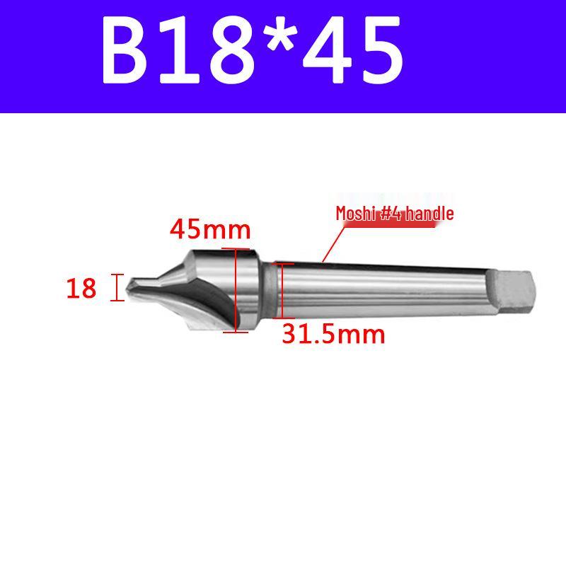High-Speed Steel Center Drill: Type A (Without Pilot), Type B (With Pilot), Taper Shank, Hardened