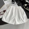 Pink Floral Stand Collar Kids Short Sleeve Shirt Set Summer Baby Boy Girl Toddler Blouse Outfit