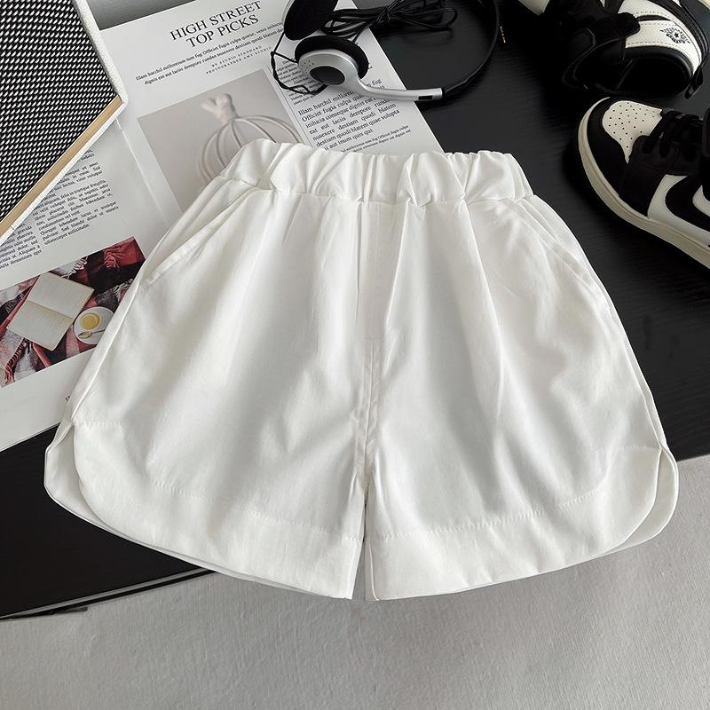 Pink Floral Stand Collar Kids Short Sleeve Shirt Set Summer Baby Boy Girl Toddler Blouse Outfit