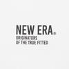 New Era Oversized White Typography T-Shirt S/S