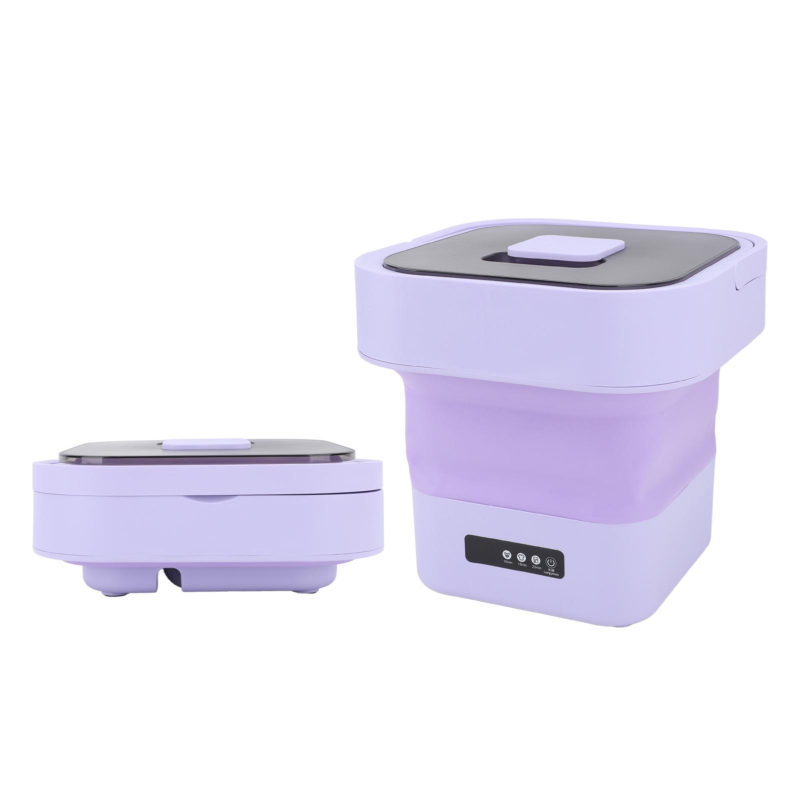 Portable Washing Machine 10L Automatic Soft Drying Function Foldable Washer for Underwear Baby Clothes