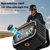 1080P Sports Camera Head Mounted Lighting Camcorders with WIFI Action Cam Video Recorder Bodycamear For Camping and Cycling