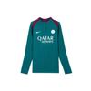 Paris Saint-Germain Offensive Elite Team Letter Print Pullover Comfortable Moisture-Wicking Long Sleeve Football Shirt Men Tops FN9280-382