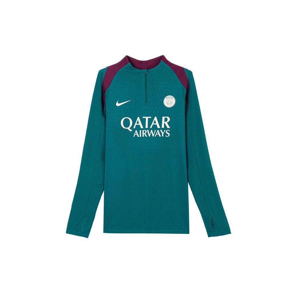 Nike Paris Saint-Germain Maglia da Calcio a Maniche Lunghe da Uomo, Felpa Girocollo con Stampa Lettere Team Offensivo Elite, Confortevole Traspirante FN9280-382