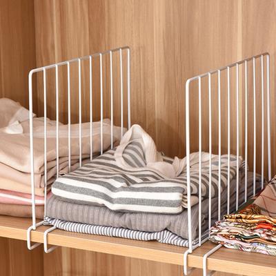 1 Paar Metallregalteiler Hohe Festigkeit Rostfrei Schrankorganisation Einfach