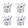 4PCS Crown Diamond Vehicle Car Tire Caps Covers Car Wheel Tire Valve Caps  Cars,Trucks,Bicycles