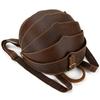 Handmade vintage leather backpack unique design beetles style bagpacks men women unisex fashion backpacks 2026 summer new