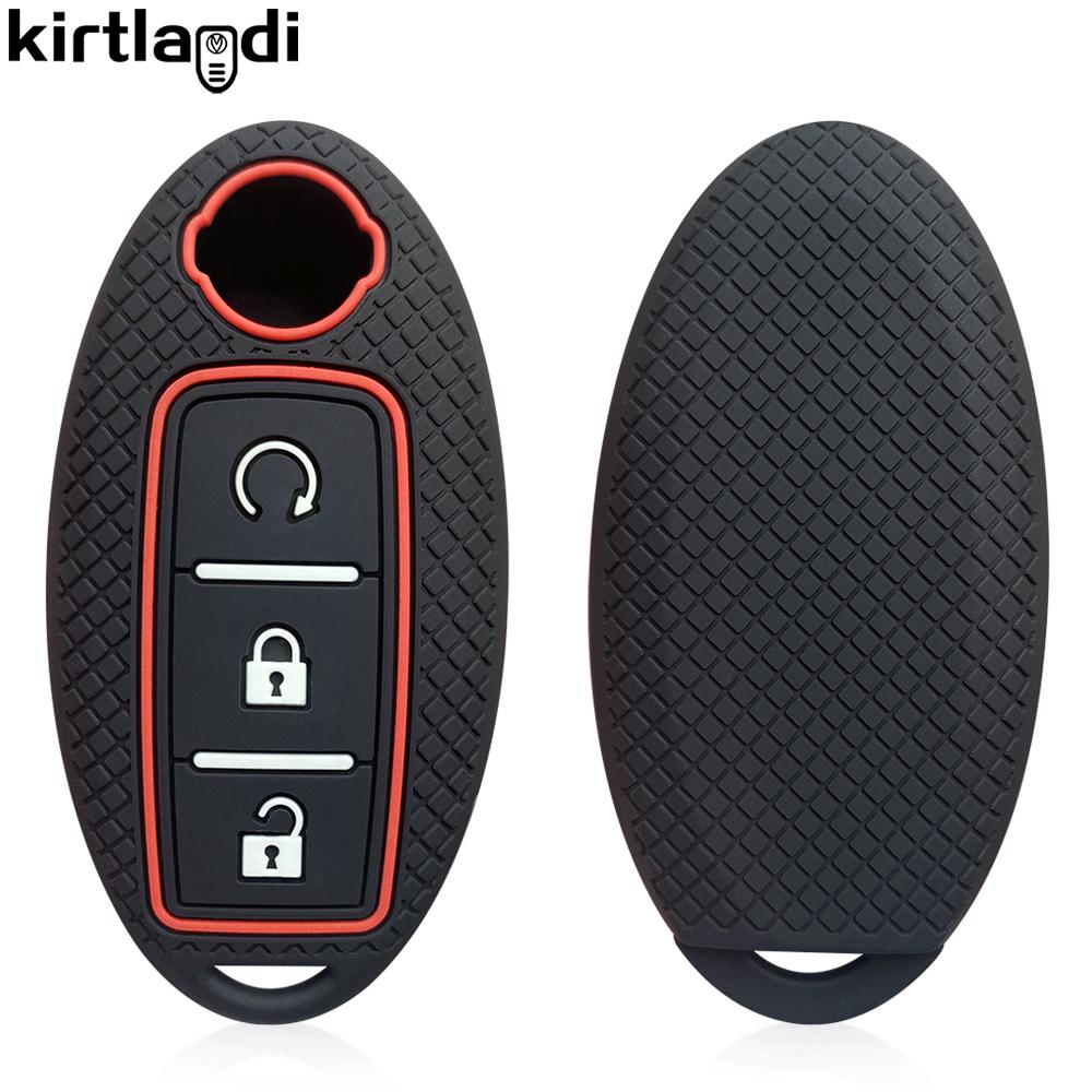 Car Key Caps Cover Key Case Shell For Nissan Rogue Xtrail Kicks Juke Qashqai Tiida Patrol Leaf Micra Note Serena Murano Navara