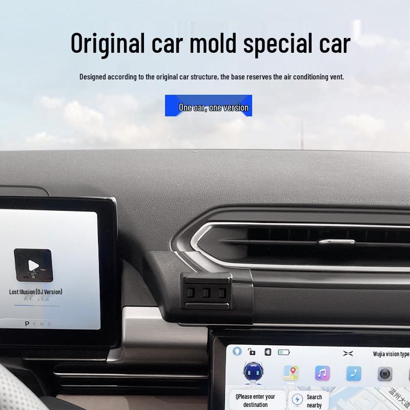 Kabellose Lade-Navigations-Handyhalterung für 21 Xiaopeng P5