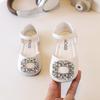 Unique Design Girls' Rhinestone Princess Shoes2026New Summer Fashion Children's Rhinestone Closed-Toe Sandals