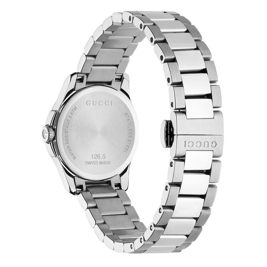 Gucci YA126524 G-Timeless Pink Dial Ladies Watch