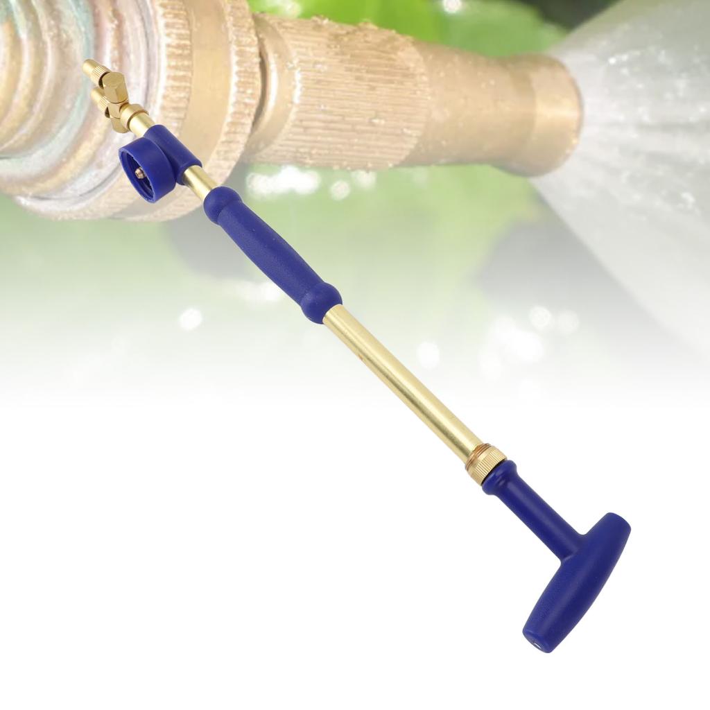 Hand Pressure Sprayer Stainless Steel Copper Plant Watering Wand Pulling Spray Rod with Hose for Garden Bottle