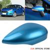 ZUK Obudowa Pokrywa Obudowy Lusterka Bocznego Skrzydła Zewnętrznego Samochodu Do Ford Fiesta 2009 2010 2011 2012 2013 2014 Kolorowo Malowana