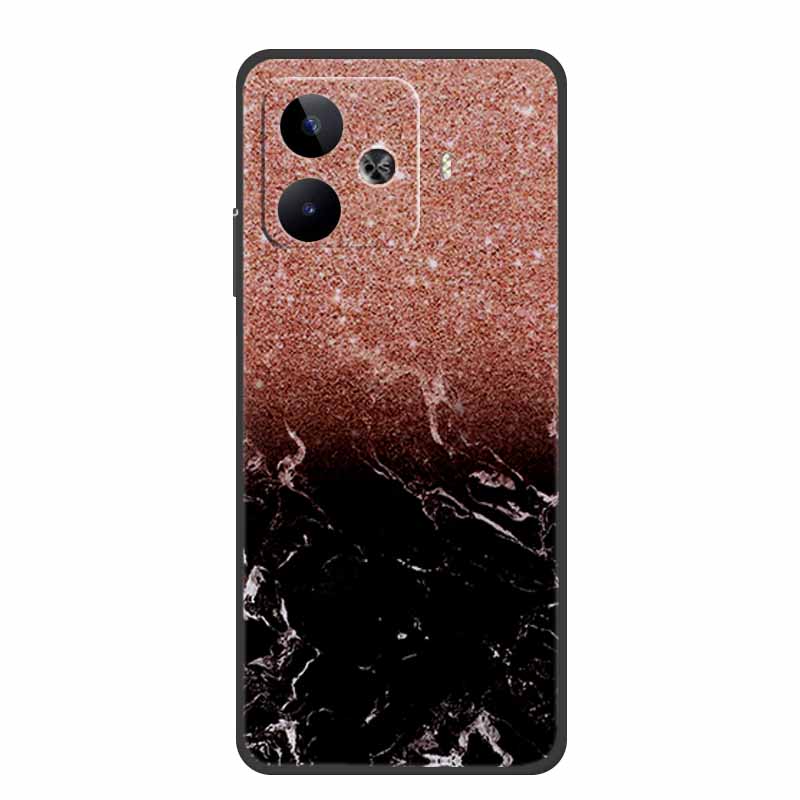 Case For Vivo iQOO Z9 Turbo Marble TPU Soft Silicone Back Cover For iQOOZ9 Turbo V2352A Phone Cases Shockproof Mica Painted Capa